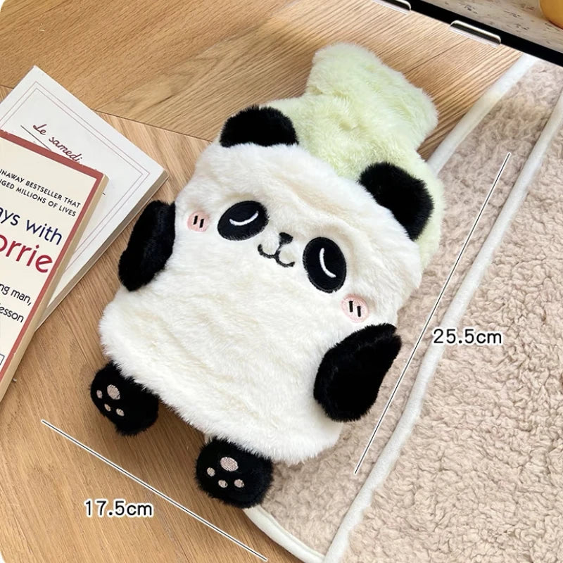 Bolsa de Agua Caliente de Peluche Kawaii – Calor Acogedor para Manos, Pies y Alivio del Dolor Menstrual 🌸🧸