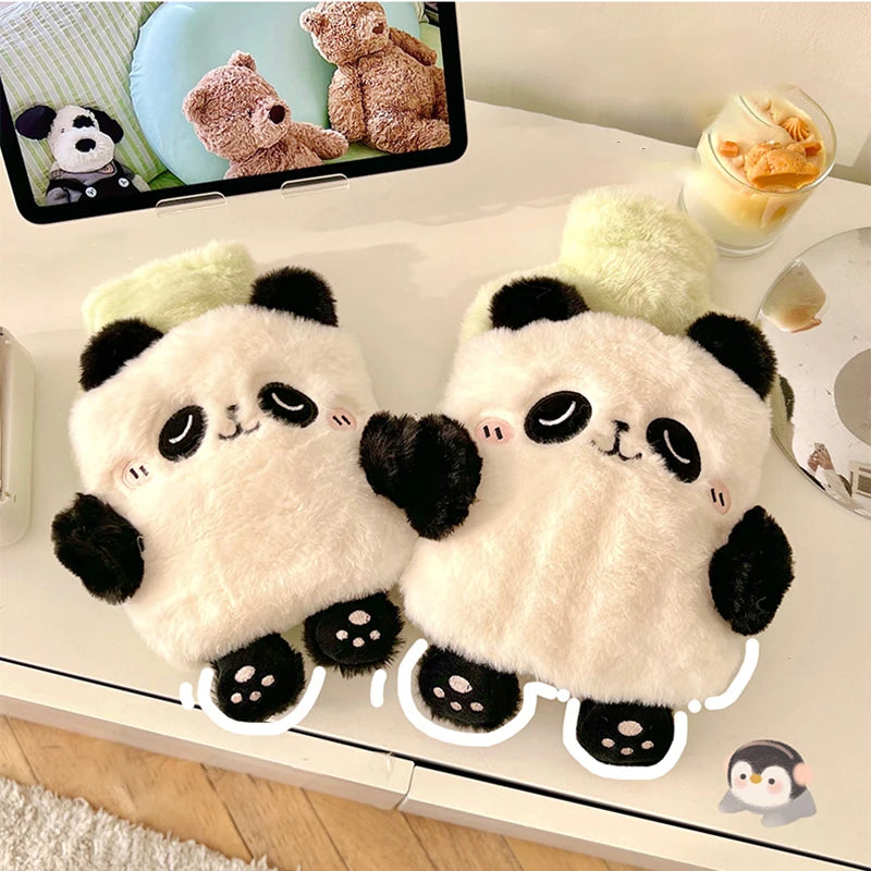 Bolsa de Agua Caliente de Peluche Kawaii – Calor Acogedor para Manos, Pies y Alivio del Dolor Menstrual 🌸🧸