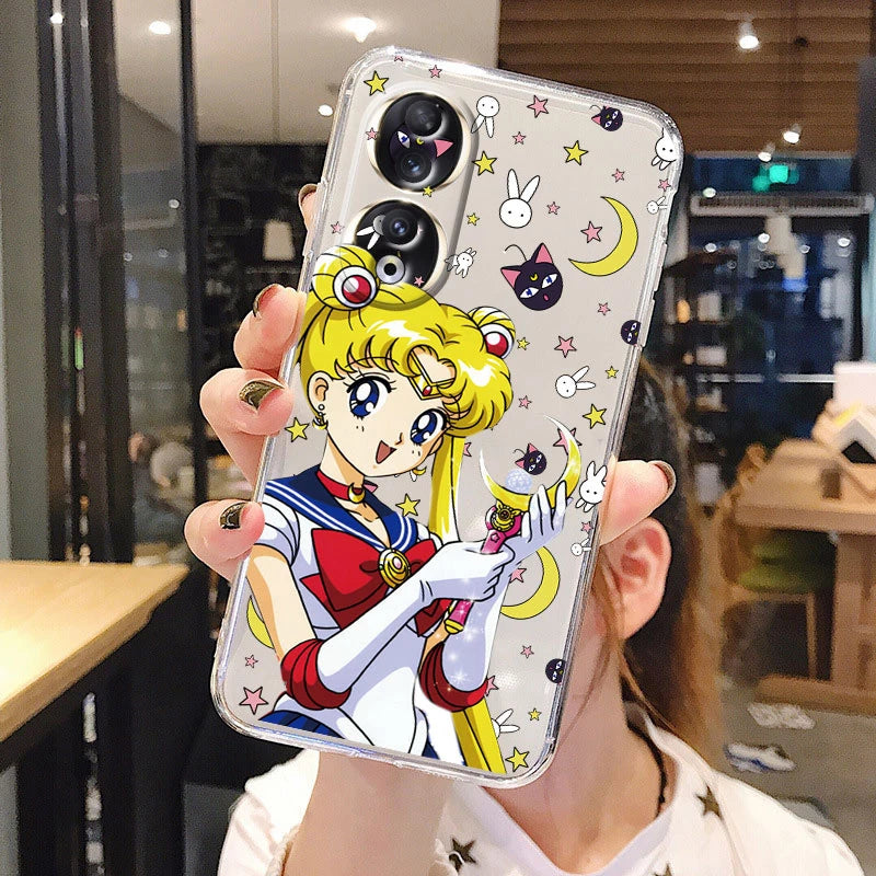 Funda Transparente de SM Anime: Encanto Anime para tu Honor 🌙🐰