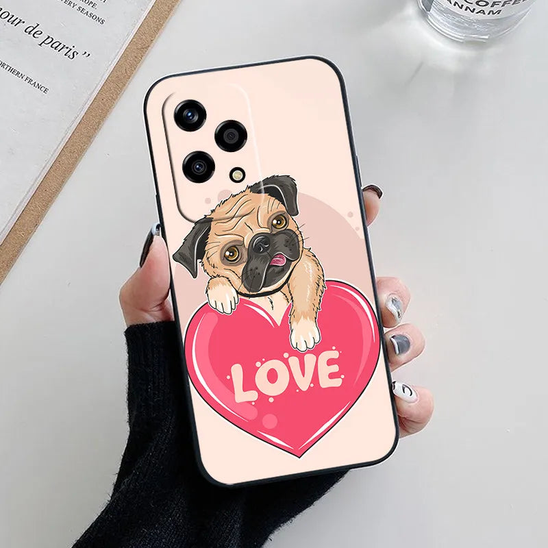 Funda de Silicona Suave con Diseño de Panda – Compatible con Honor 200 Lite 🐼💖