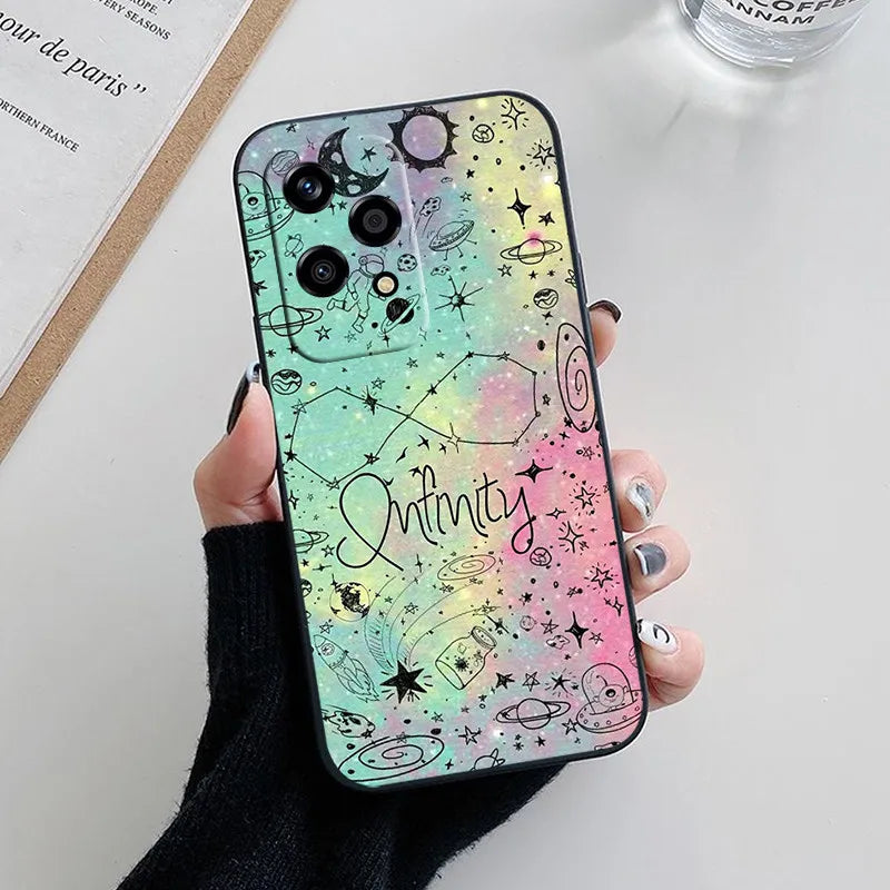 Funda de Silicona Suave con Diseño de Panda – Compatible con Honor 200 Lite 🐼💖