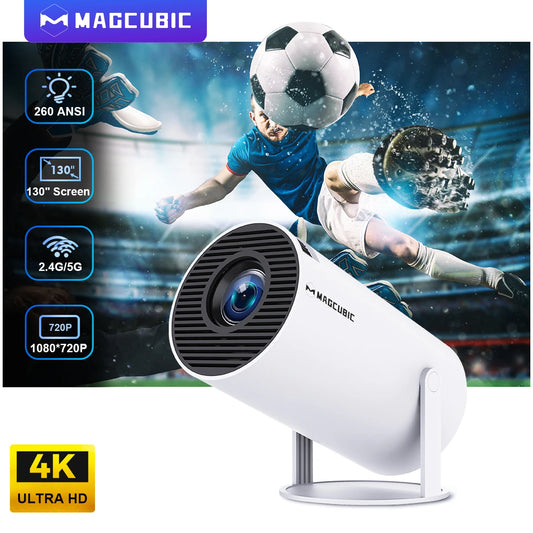 Magcubic Proyector HY300 Pro – Android 11, 4K, Dual WiFi y BT5.0