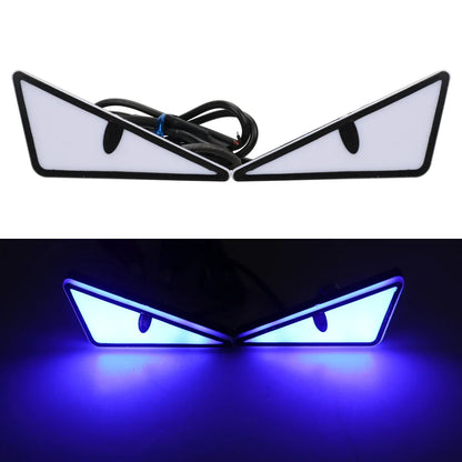 Luces LED “Devil Eyes” Universales para Autos y Motos – Iluminación Decorativa con Efecto Demoníaco