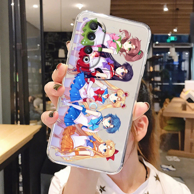 Funda Transparente de SM Anime: Encanto Anime para tu Honor 🌙🐰