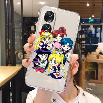 Funda Transparente de SM Anime: Encanto Anime para tu Honor 🌙🐰