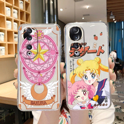 Funda Transparente de SM Anime: Encanto Anime para tu Honor 🌙🐰