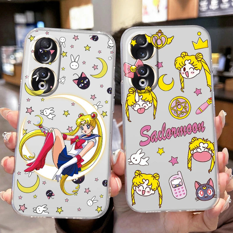 Funda Transparente de SM Anime: Encanto Anime para tu Honor 🌙🐰