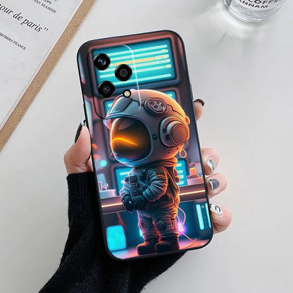 Funda de Silicona Suave con Diseño de Panda – Compatible con Honor 200 Lite 🐼💖