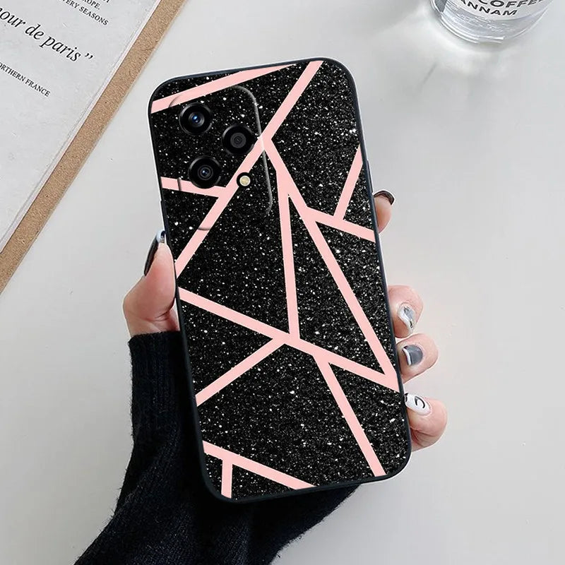 Funda de Silicona Suave con Diseño de Panda – Compatible con Honor 200 Lite 🐼💖