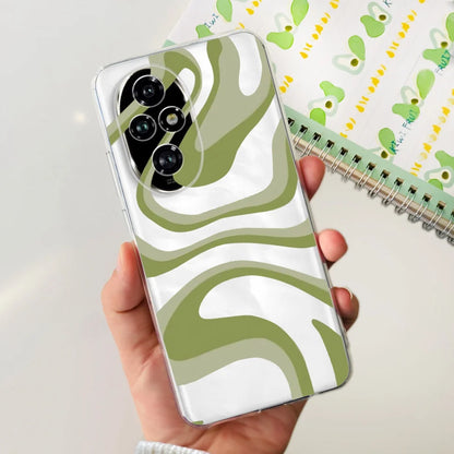 Nueva funda para Huawei Honor 200 6,7" Funda de silicona suave  con estampado de mariposas y flores para Honor 200 Lite 5G