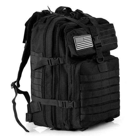 Mochila Táctica Impermeable de Nylon Reforzado – 25L / 50L para Trekking, Pesca, Caza y Camping 🎒🌲
