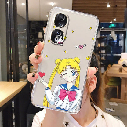 Funda Transparente de SM Anime: Encanto Anime para tu Honor 🌙🐰