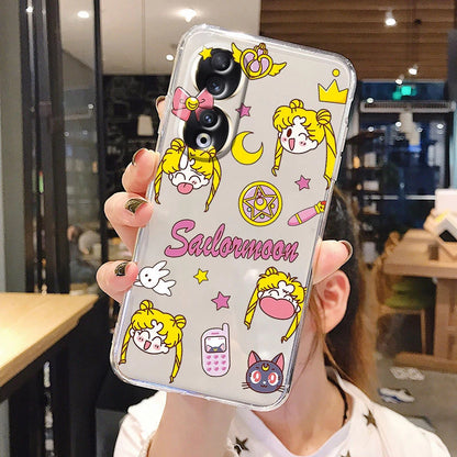 Funda Transparente de SM Anime: Encanto Anime para tu Honor 🌙🐰