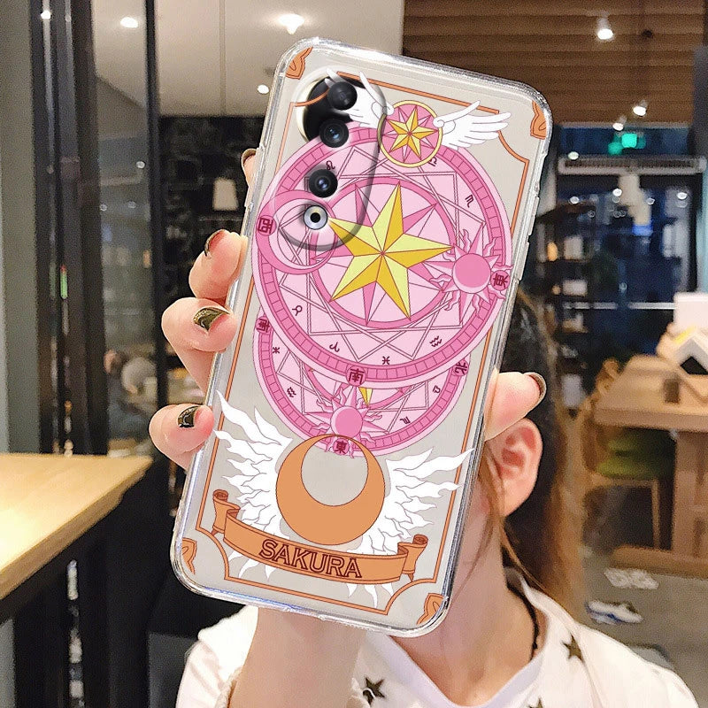 Funda Transparente de SM Anime: Encanto Anime para tu Honor 🌙🐰