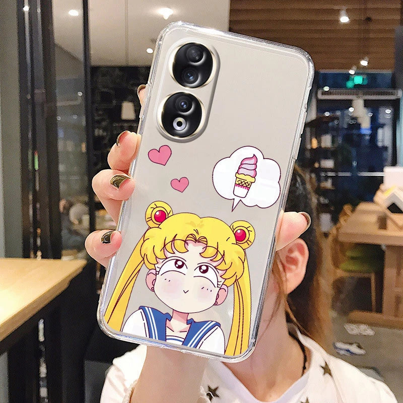 Funda Transparente de SM Anime: Encanto Anime para tu Honor 🌙🐰