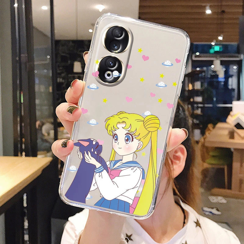 Funda Transparente de SM Anime: Encanto Anime para tu Honor 🌙🐰