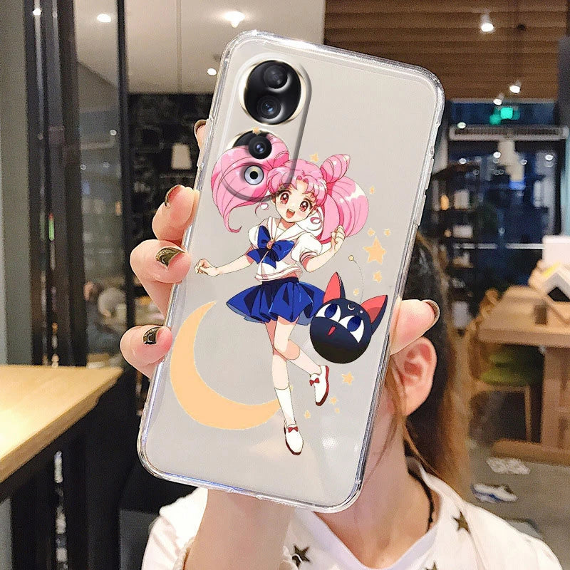 Funda Transparente de SM Anime: Encanto Anime para tu Honor 🌙🐰