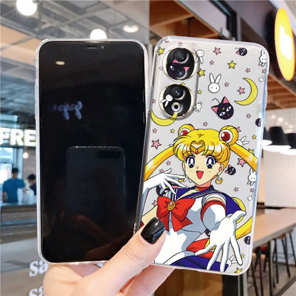 Funda Transparente de SM Anime: Encanto Anime para tu Honor 🌙🐰