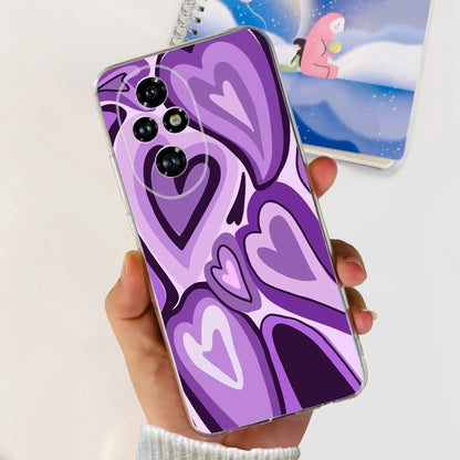 Nueva funda para Huawei Honor 200 6,7" Funda de silicona suave  con estampado de mariposas y flores para Honor 200 Lite 5G