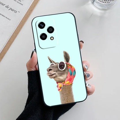 Funda de Silicona Suave con Diseño de Panda – Compatible con Honor 200 Lite 🐼💖