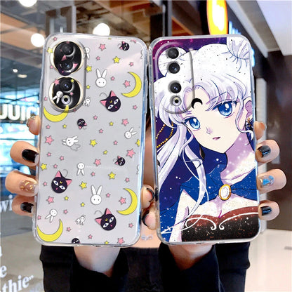 Funda Transparente de SM Anime: Encanto Anime para tu Honor 🌙🐰