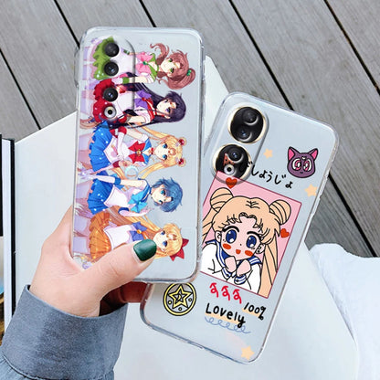 Funda Transparente de SM Anime: Encanto Anime para tu Honor 🌙🐰