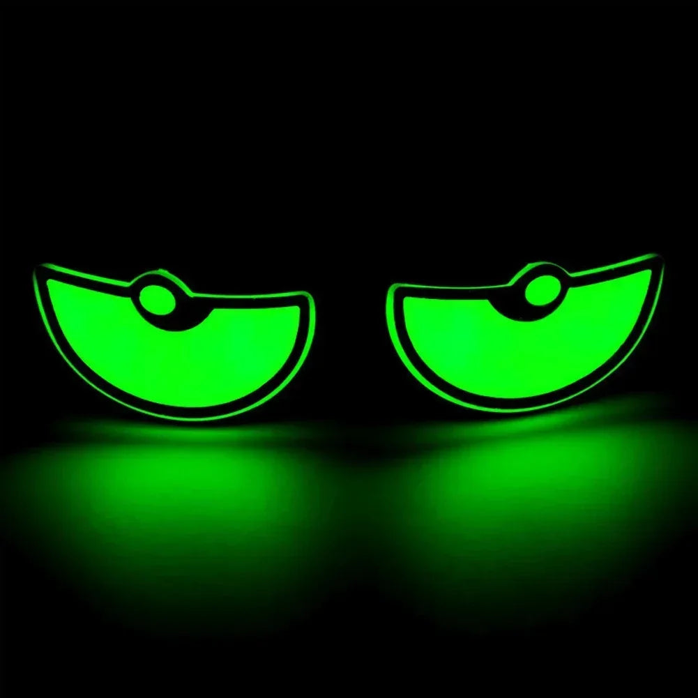 Luces LED “Devil Eyes” Universales para Autos y Motos – Iluminación Decorativa con Efecto Demoníaco