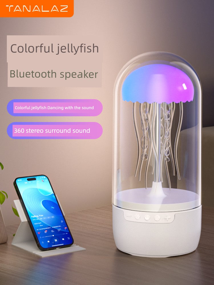 Jellyfish - Sonido y Estilo en un Solo Dispositivo: Altavoz Portátil con Luz Ambiental