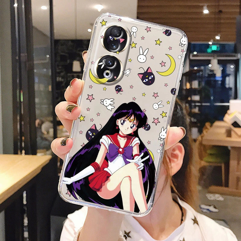 Funda Transparente de SM Anime: Encanto Anime para tu Honor 🌙🐰