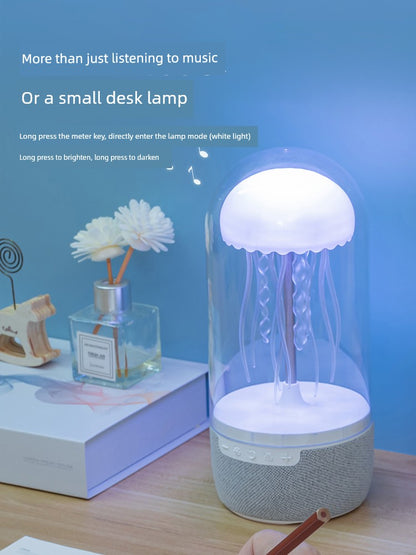 Jellyfish - Sonido y Estilo en un Solo Dispositivo: Altavoz Portátil con Luz Ambiental