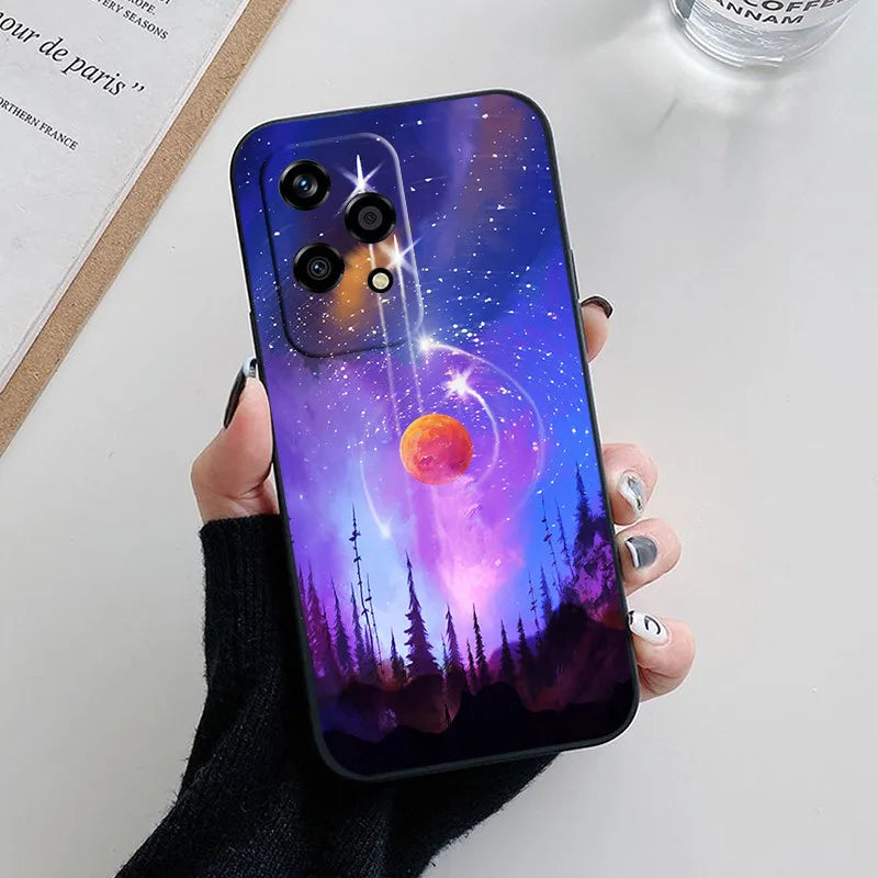 Funda de Silicona Suave con Diseño de Panda – Compatible con Honor 200 Lite 🐼💖