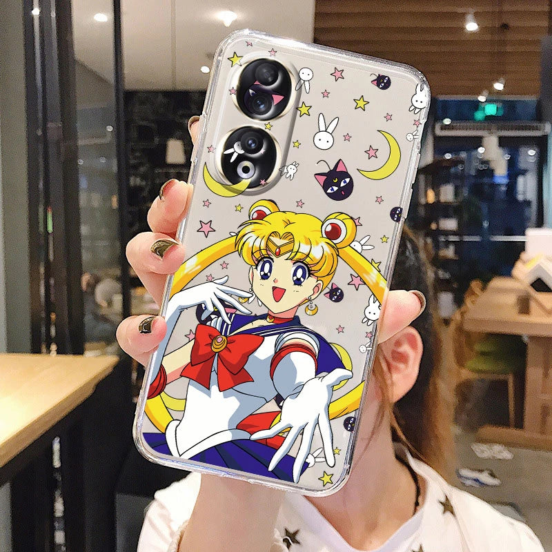 Funda Transparente de SM Anime: Encanto Anime para tu Honor 🌙🐰