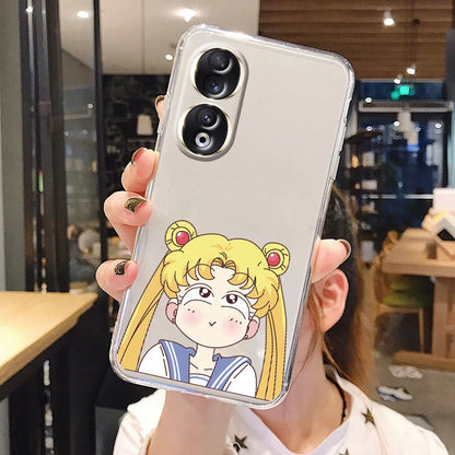 Funda Transparente de SM Anime: Encanto Anime para tu Honor 🌙🐰